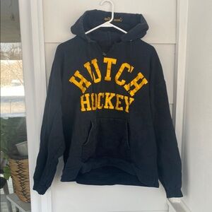 Black and Yellow Hutch Hockey Hoodie